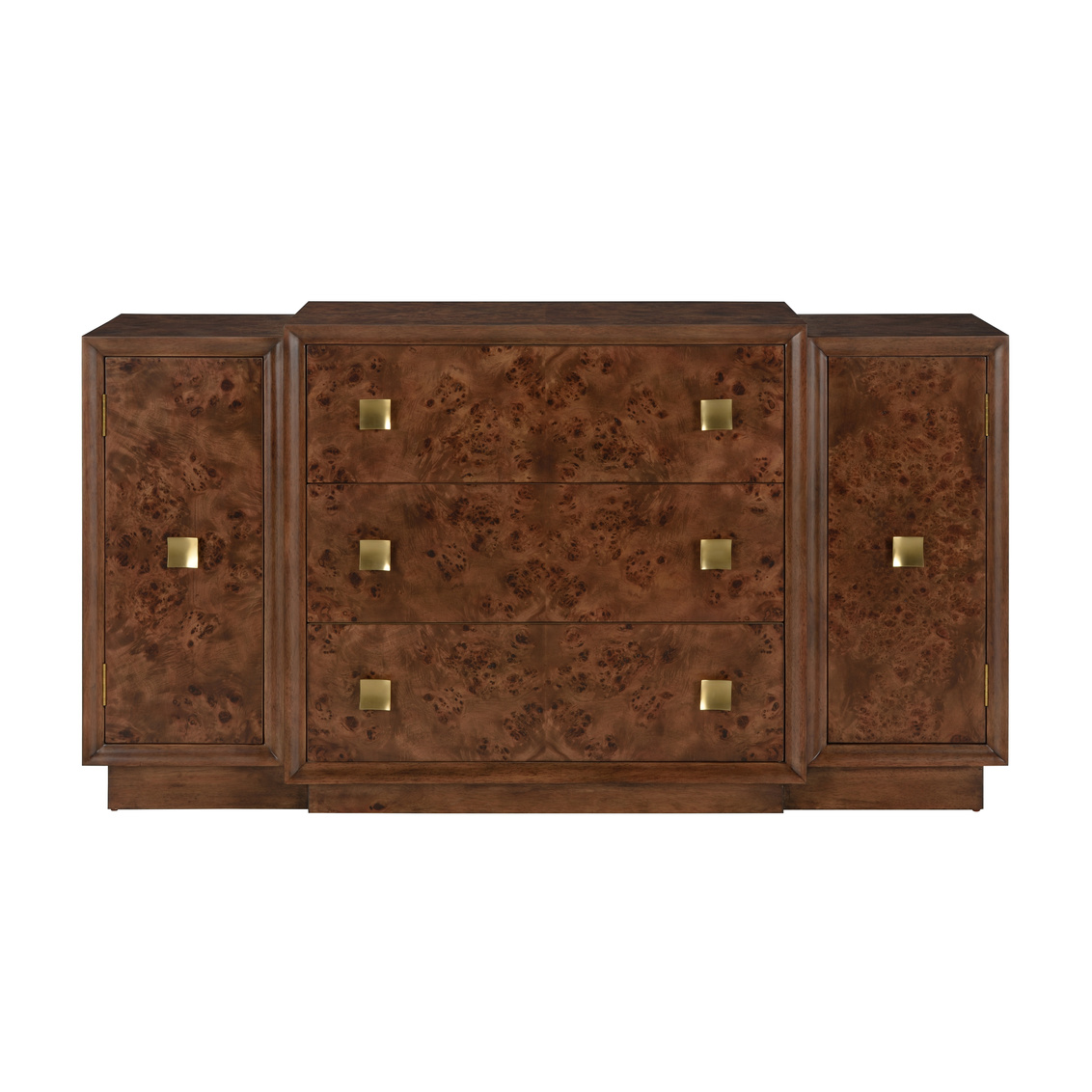 Wildwood - Robinson Cabinet in Burl Veneer, Wood