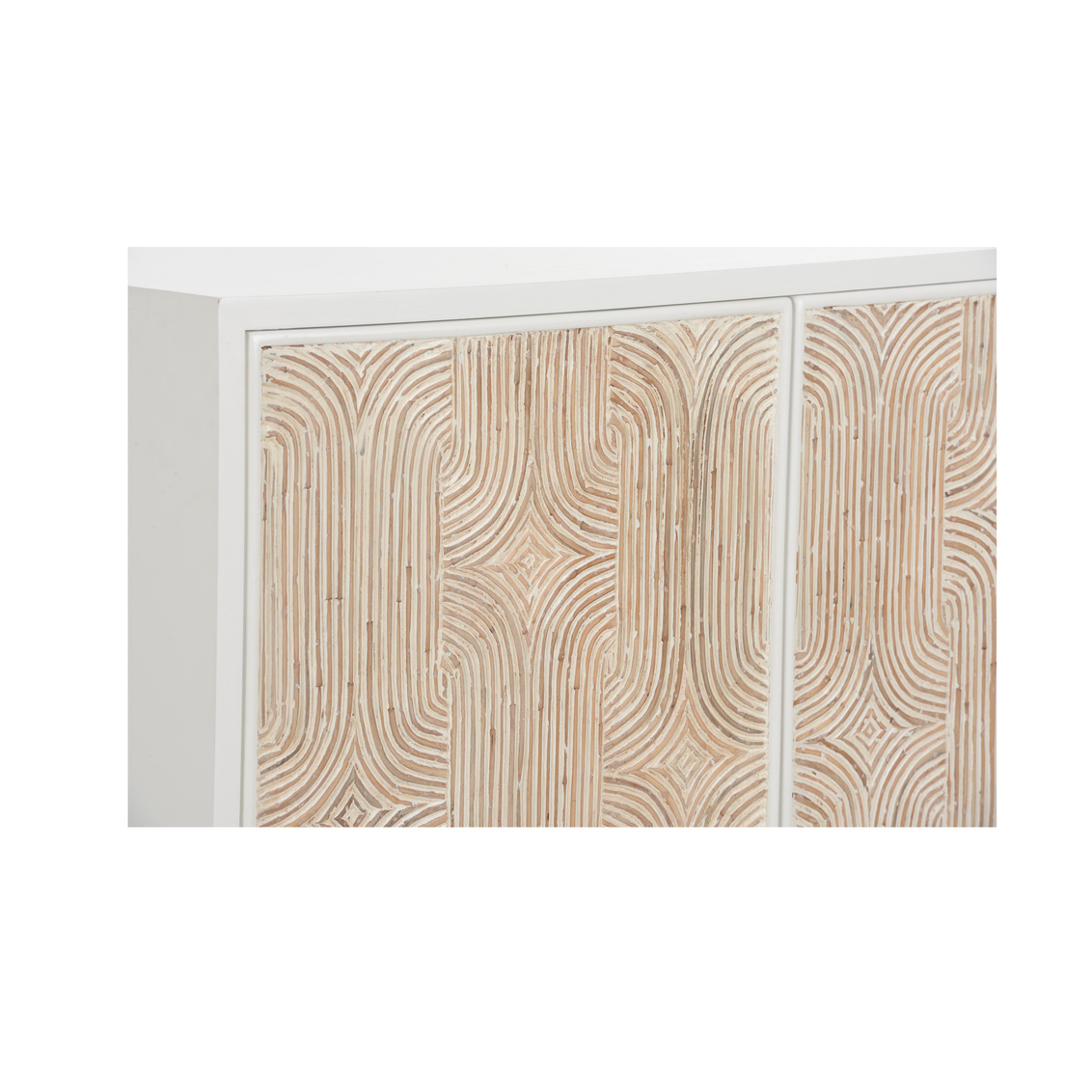 Wildwood - Huli Cabinet in White/Whitewashed