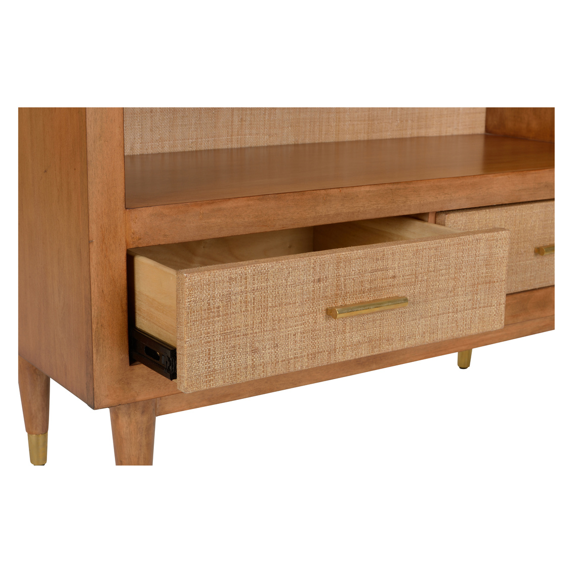 Wildwood - Panama Etagere in Walnut/Natural