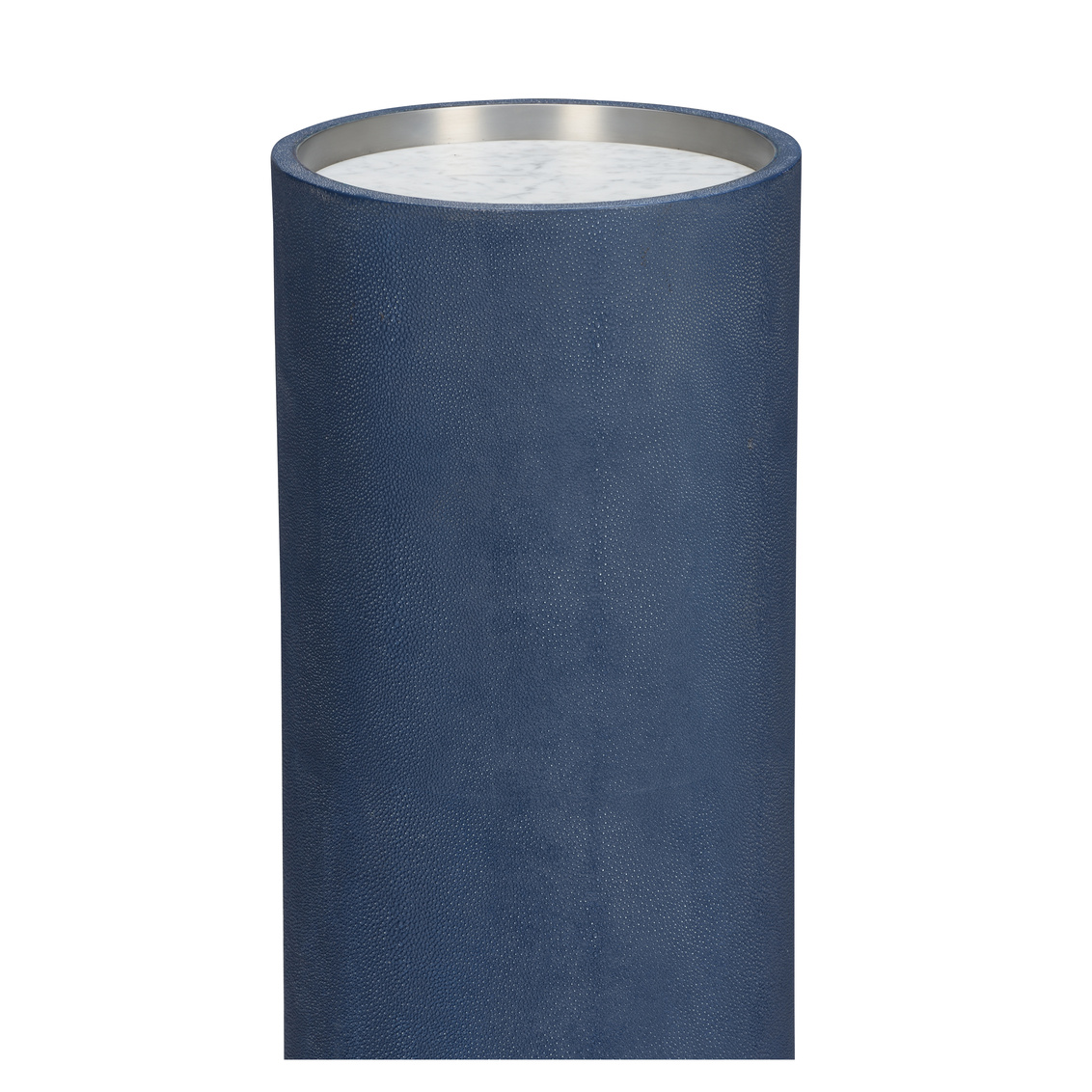 Wildwood - Blue Pedestal in Blue/Natural White