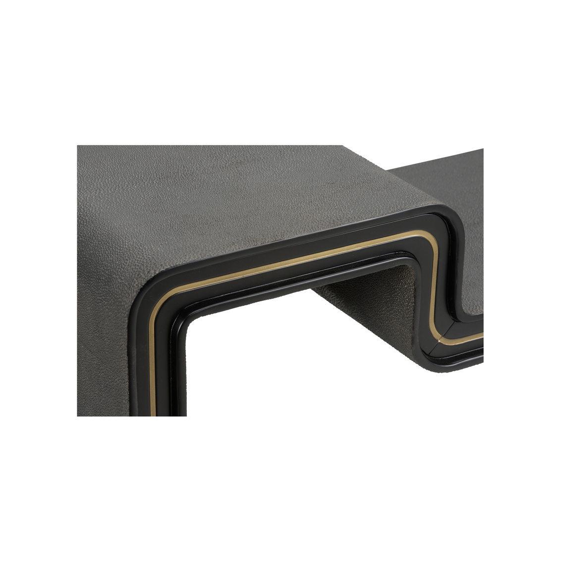 Wildwood - Ottawa Console Table in Black/Gold