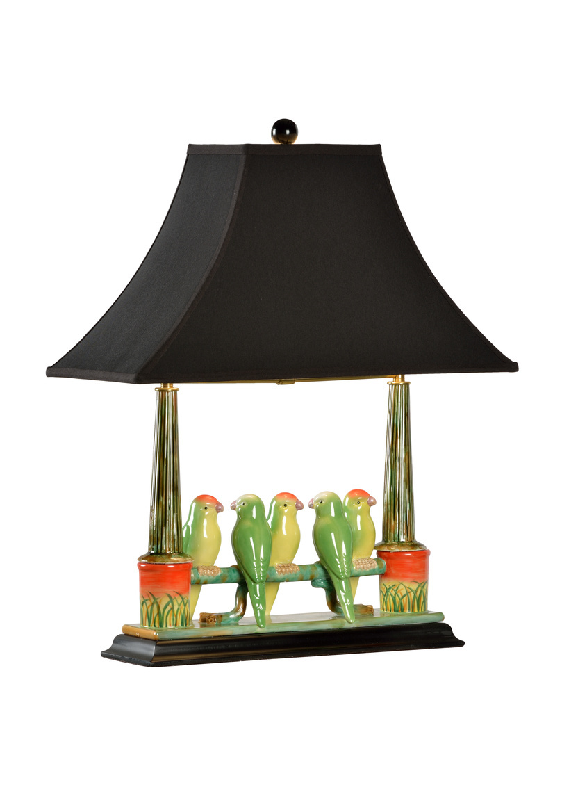 Wildwood - Budgies Lamp