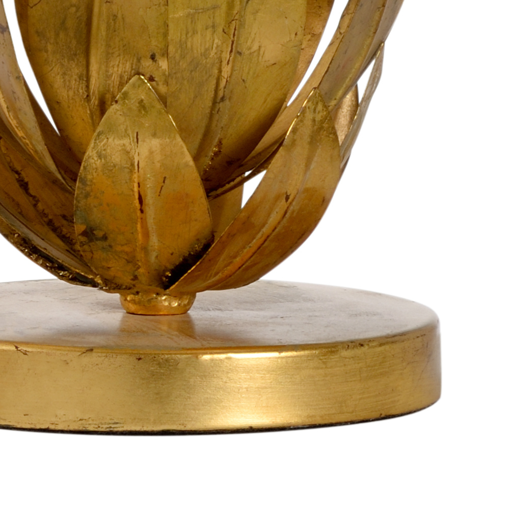 Wildwood - Montauk Lamp in Antique Gold Leaf