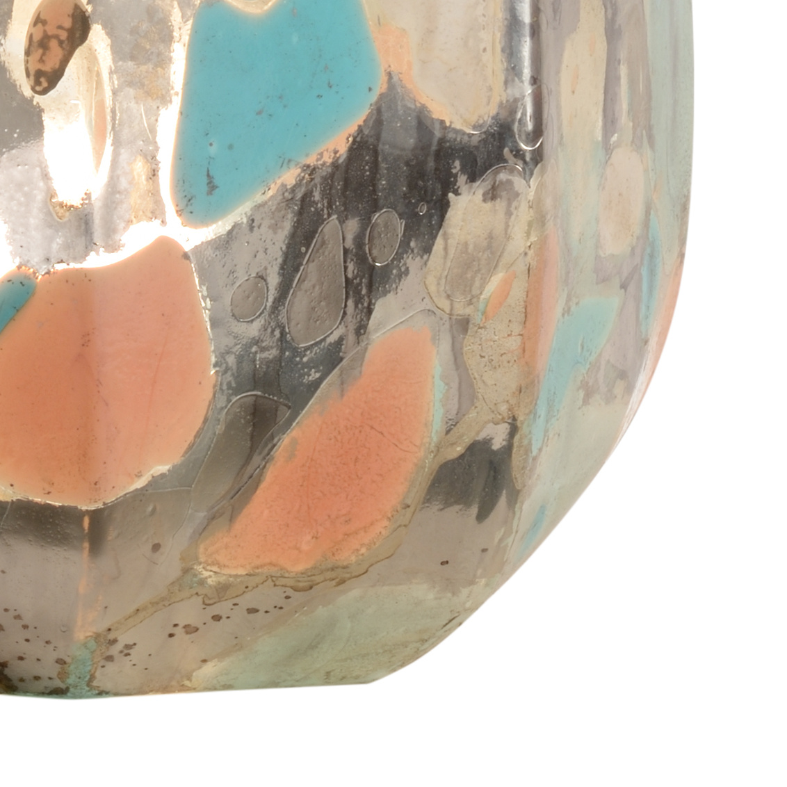 Wildwood - Yes Please Lamp in Metallic Silver/Multicolor, Glass