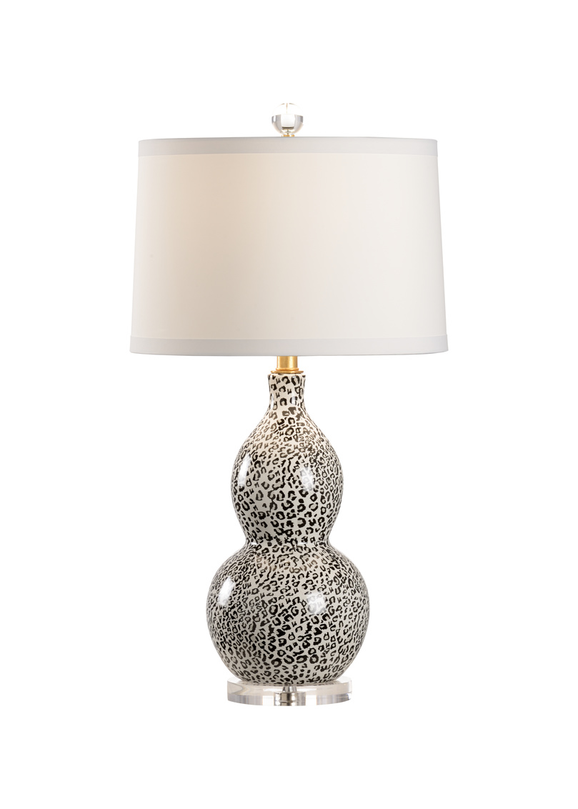 Wildwood - Snow Leopard Lamp