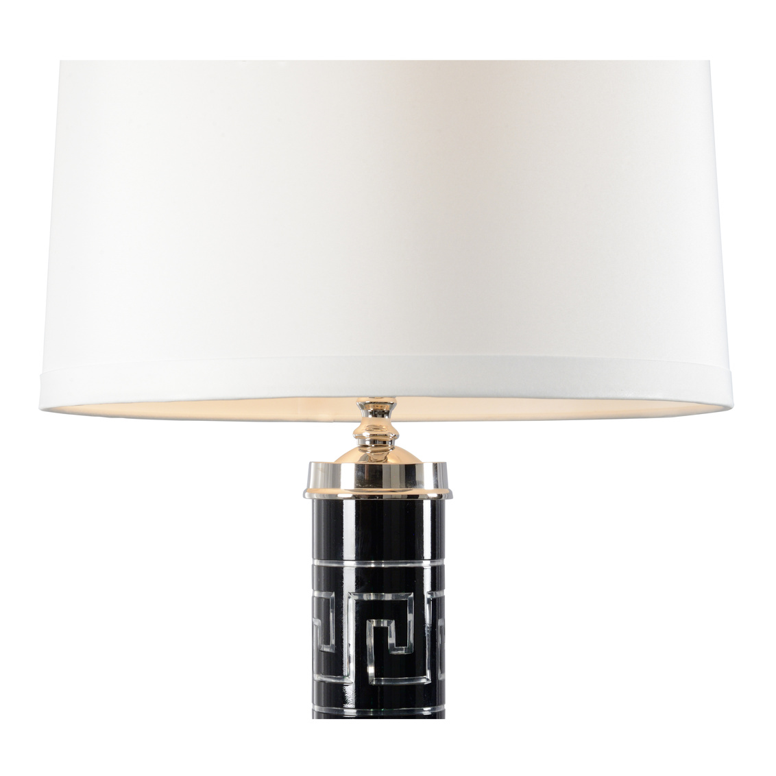 Wildwood - Diocletian Lamp in Black, Glass