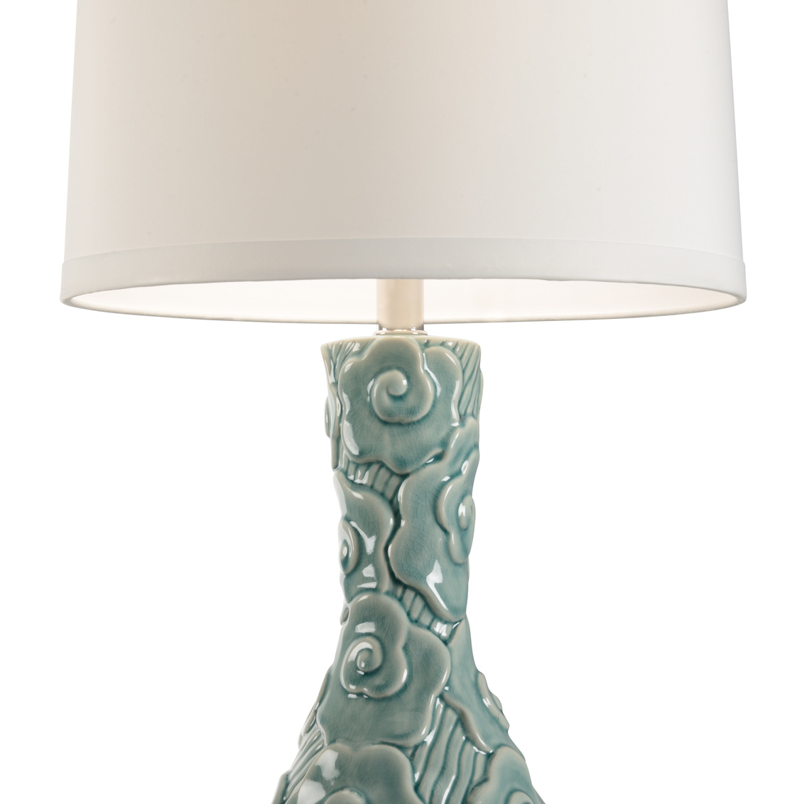 Wildwood - Mini Encore Lamp in Crackled Celedon Glaze