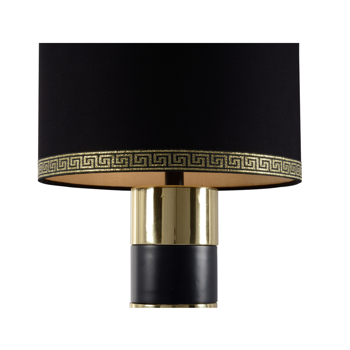 Wildwood - Column Like You See It Lamp in Black/Polished Brass, Small