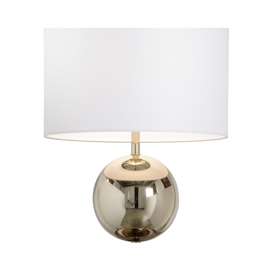 Whiteline Stella Lamp in Polished Brass/Black Nickel