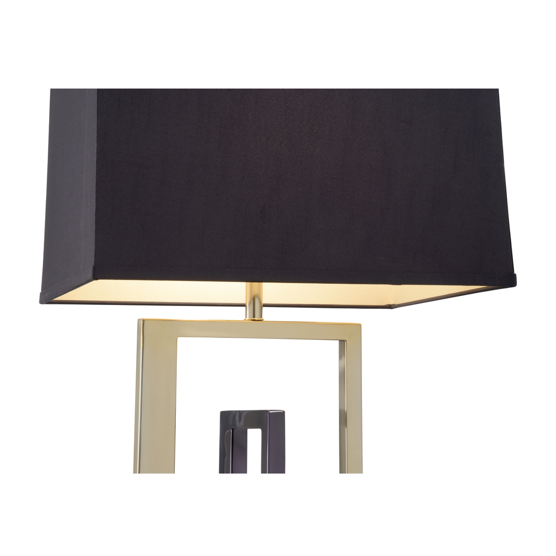 Whiteline Such A Superimposition Lamp in Polished Brass/Black Nickel