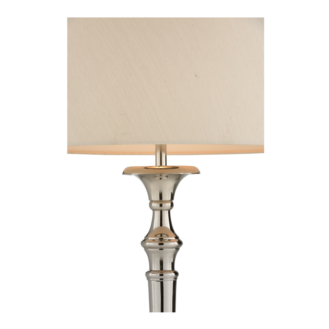 Wildwood - Buckhouse Floor Lamp in Polished Nickel, Aluminum/Stainless Steel