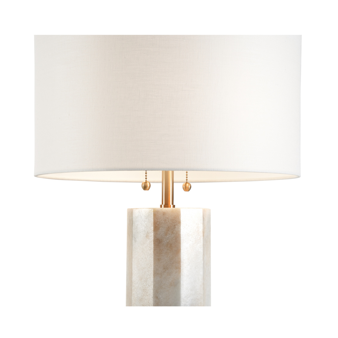 Wildwood - Andria Lamp in Natural Carslan, Marble