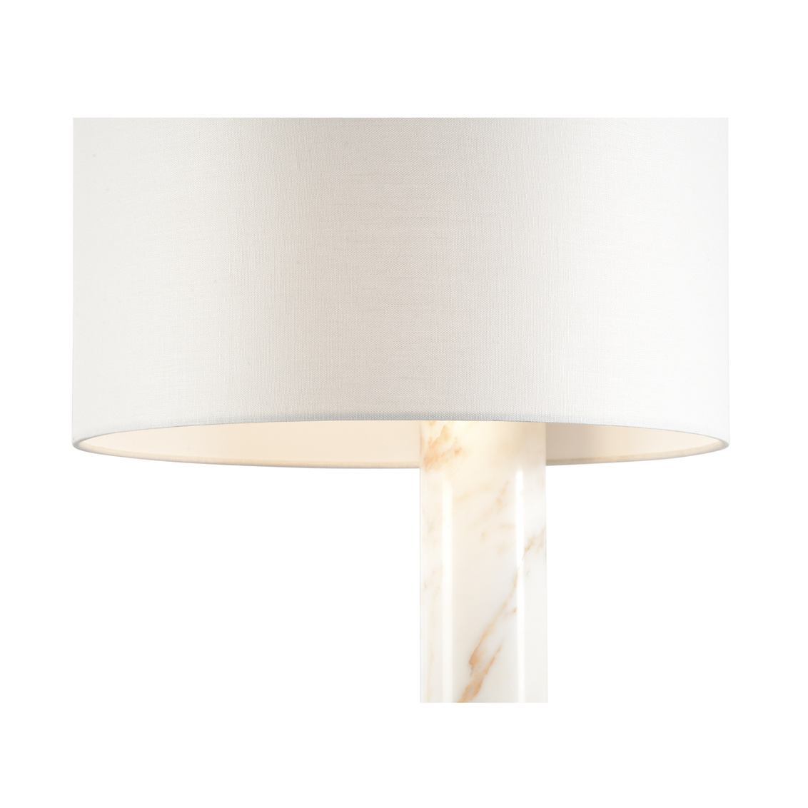 Wildwood - Rimini Lamp in Natural Calacatta Gold/Coffee Bronze, Marble