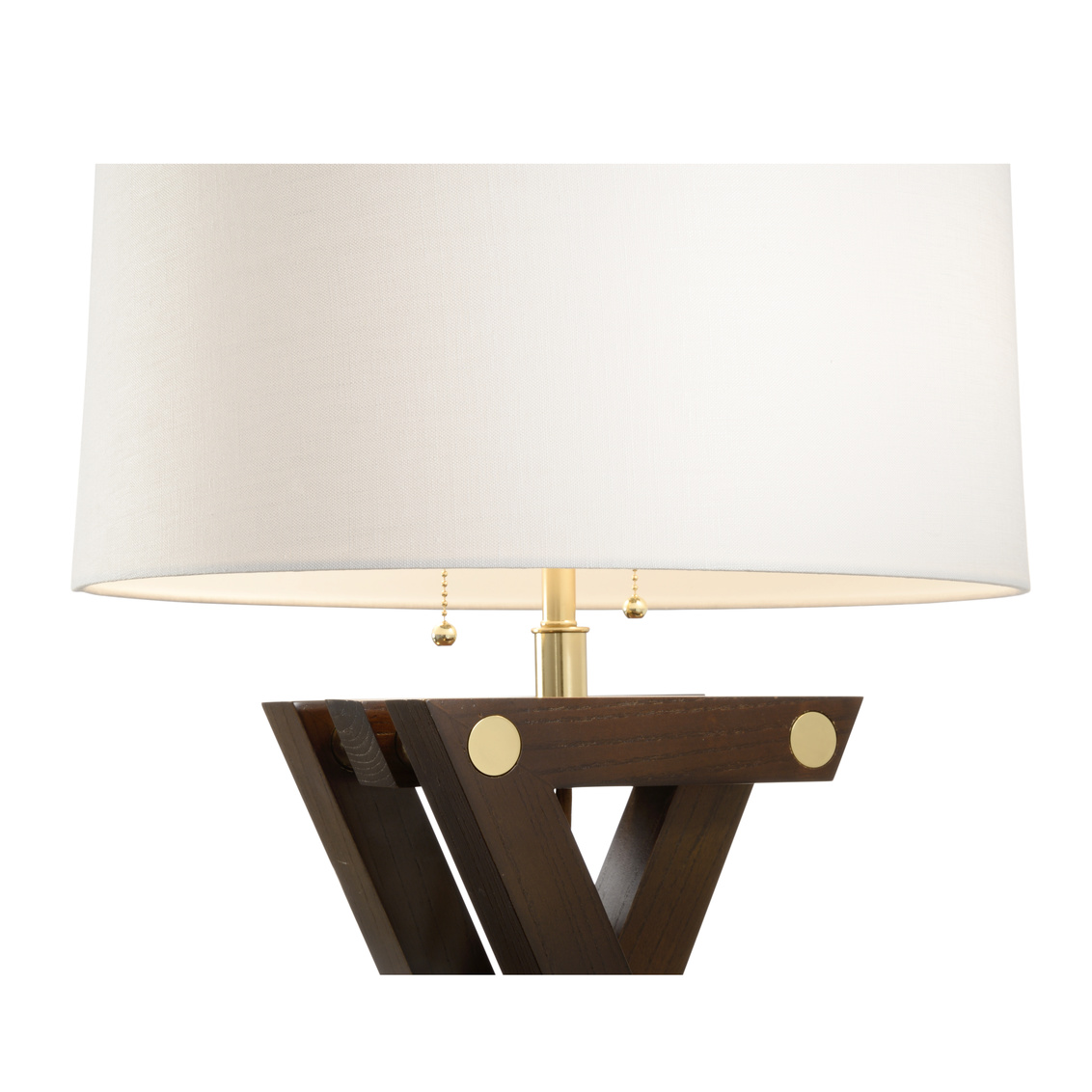 Wildwood - Zander Table Lamp in Walnut, Wood