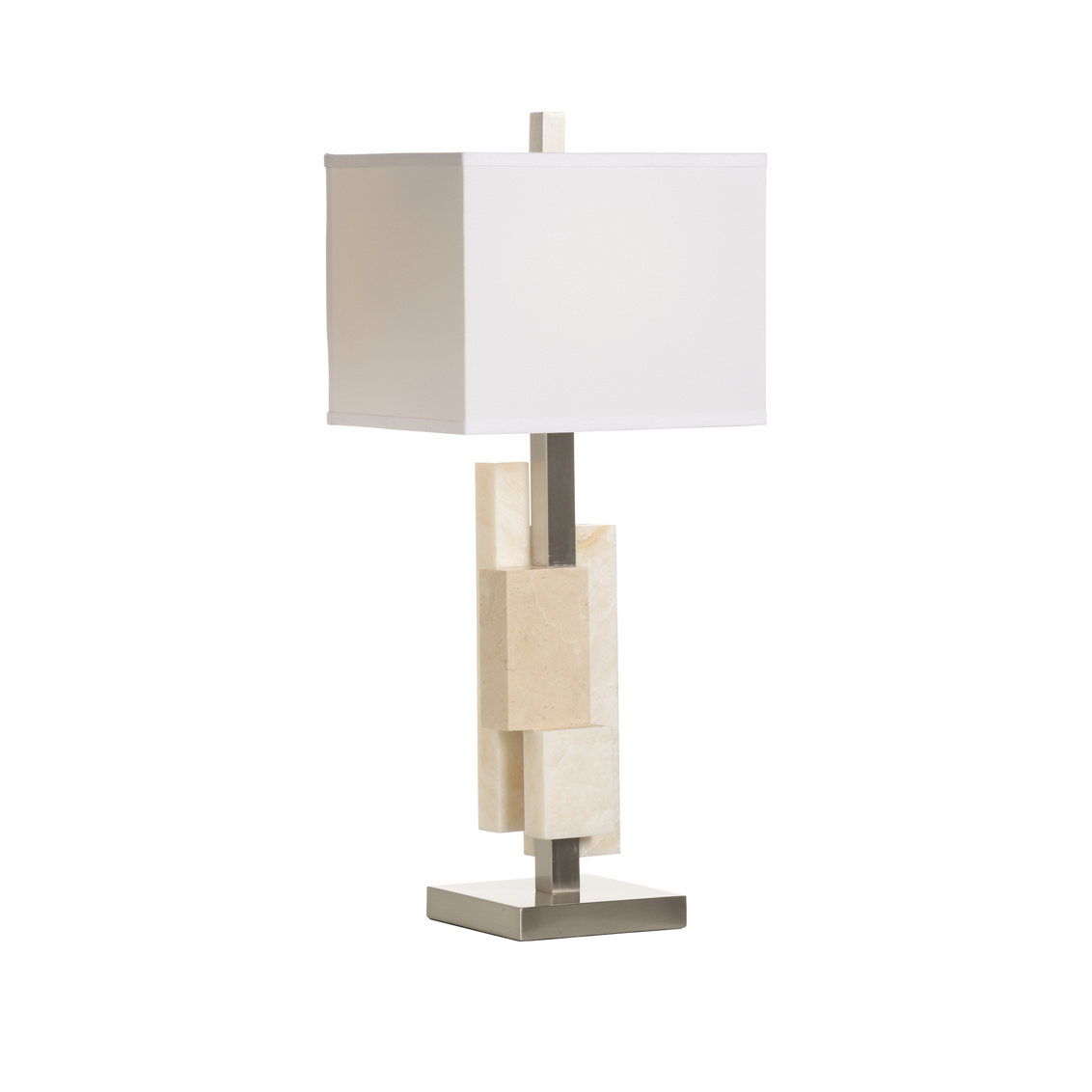 Wildwood - Breuer Lamp in Brushed Nickel/Natural White, Iron