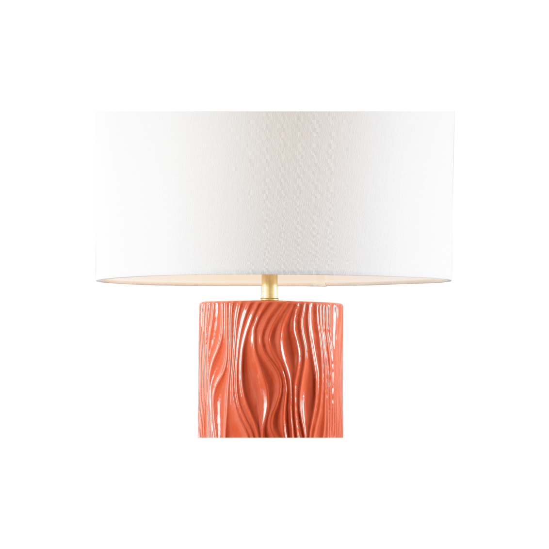 Wildwood Satin Folds Lamp - Roja