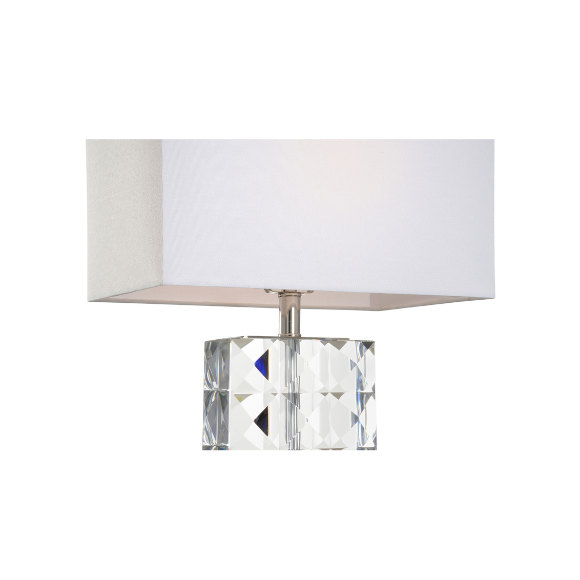 Wildwood - Josette Table Lamp in Clear/Polished Nickel, Crystal