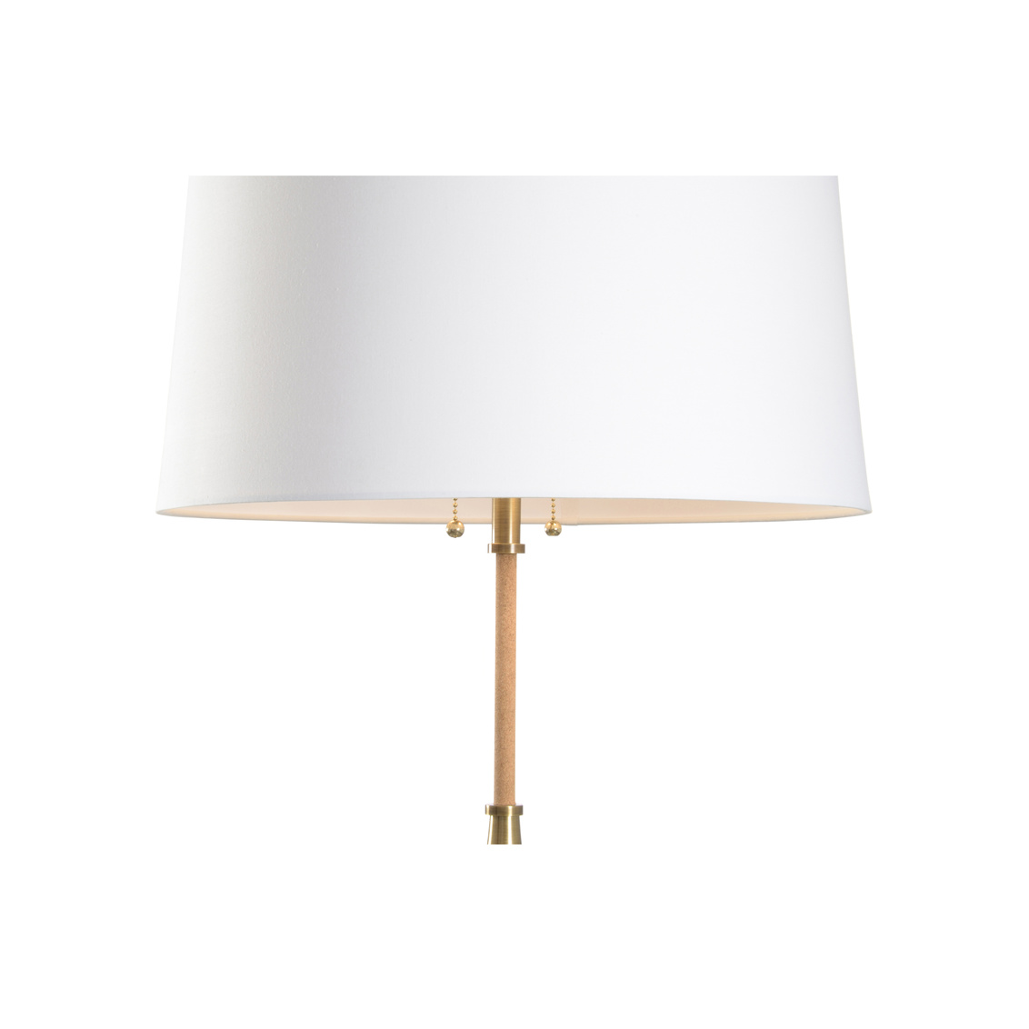 Wildwood - Alsace Table Lamp in Natural Brown, Marble