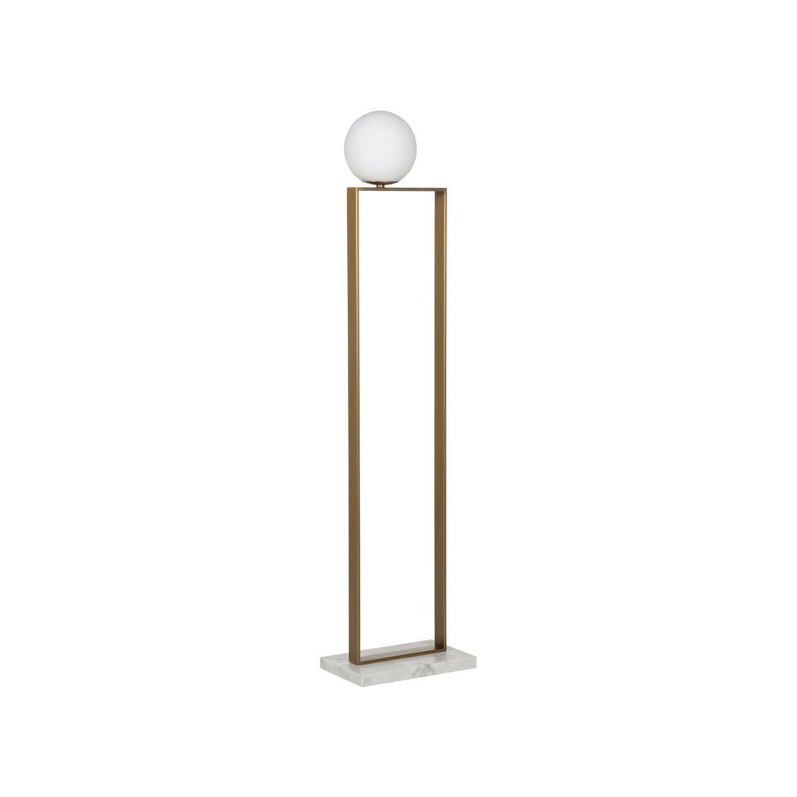 Wildwood Milano Floor Lamp - Antique Brass