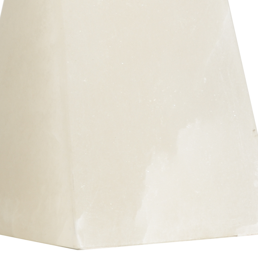 Wildwood - Twist And Shout Lamp in Natural White, Alabaster