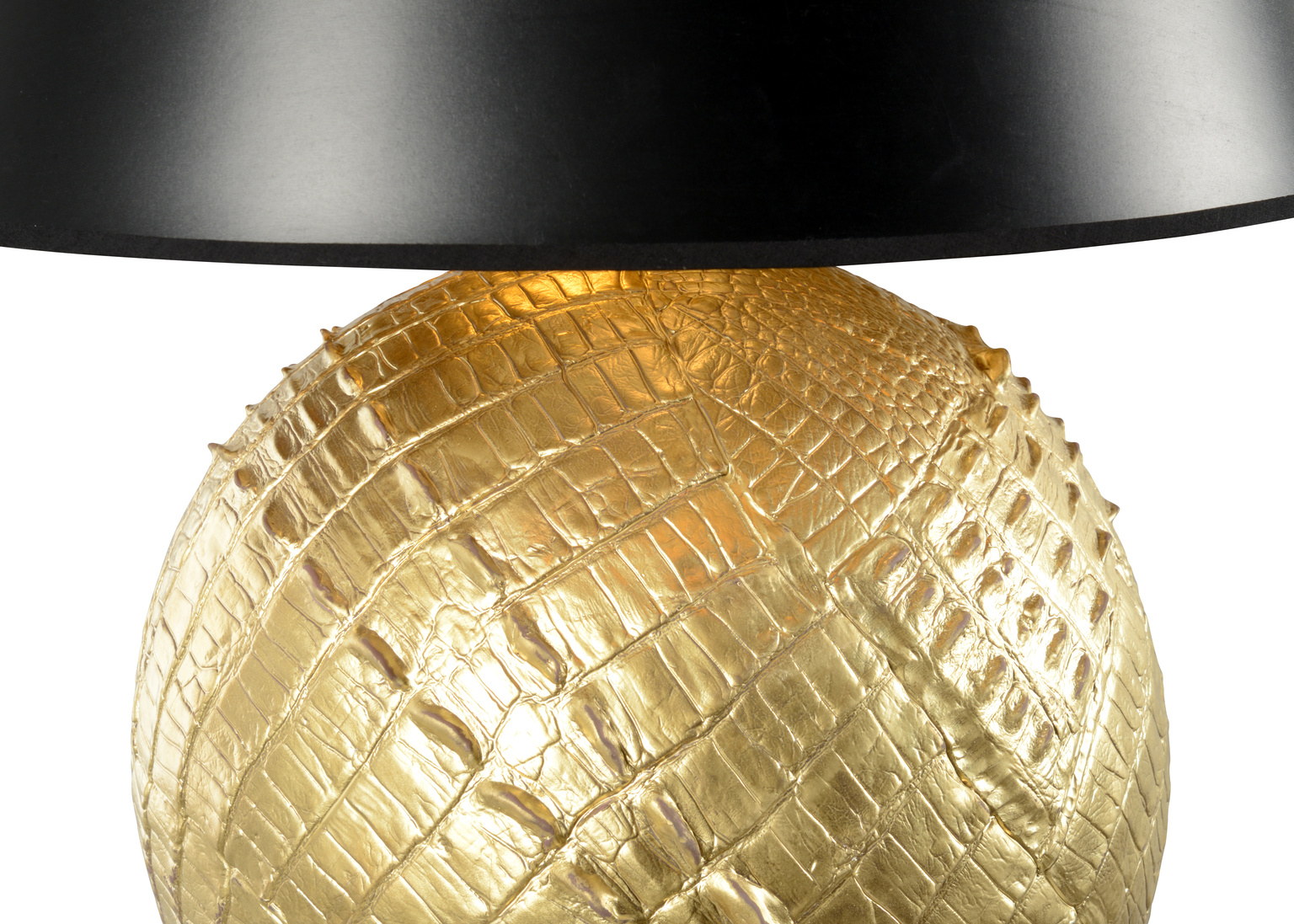 Wildwood Ally Lamp - Gold Leaf, Ceramic/Porcelain