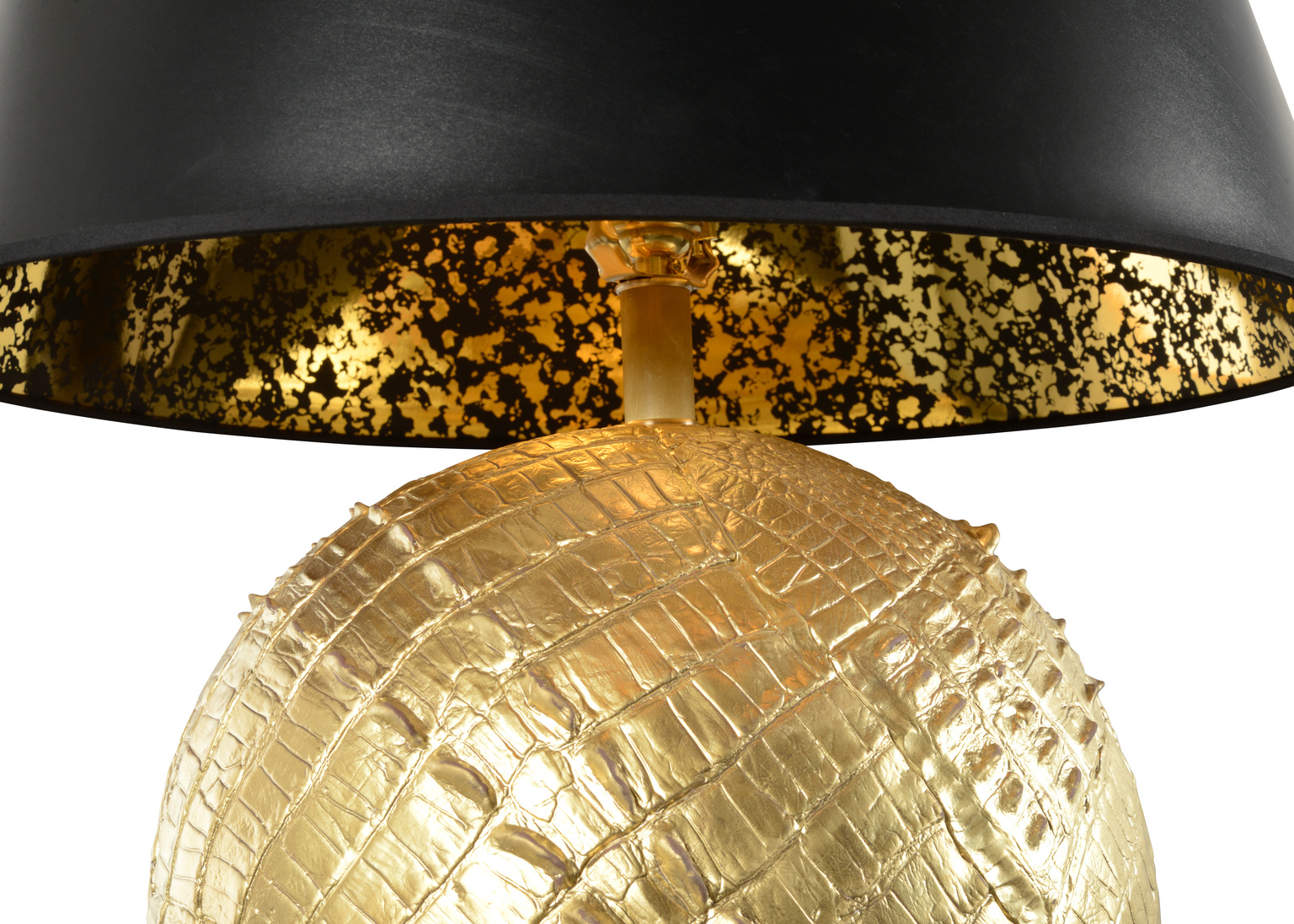 Wildwood Ally Lamp - Gold Leaf, Ceramic/Porcelain