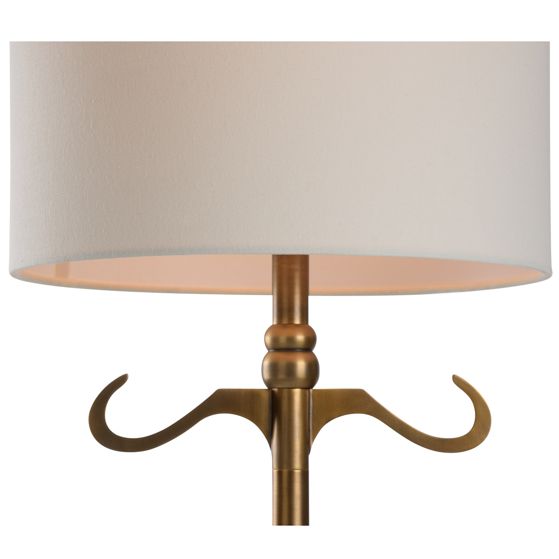 Wildwood - Lumiere Floor Lamp in Antique Brass, Iron