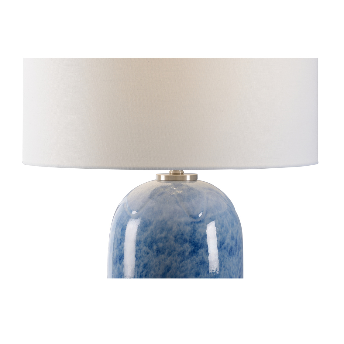 Wildwood - Kano Lamp in Mediterranean/Copenhagen Blue, Ceramic/Porcelain