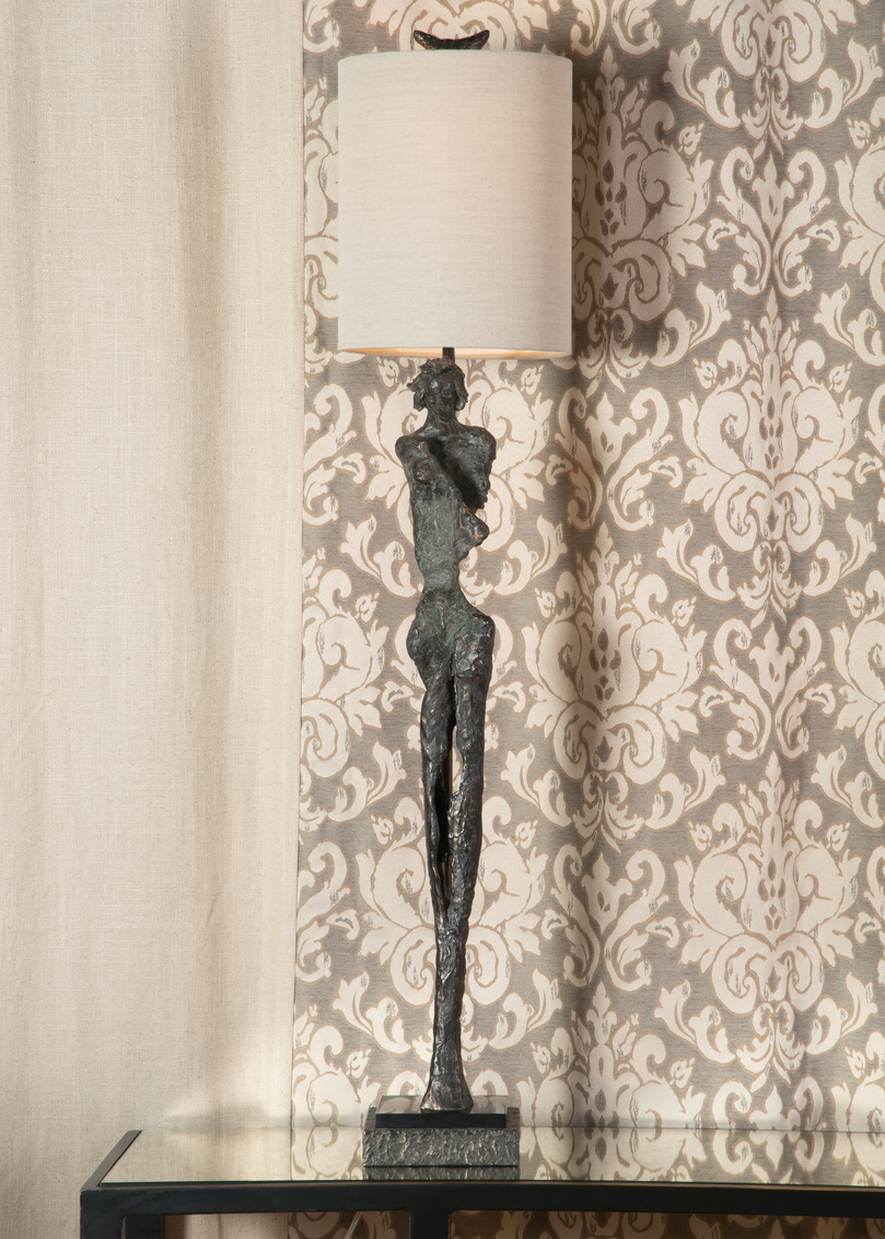 Wildwood - Gertrude Lamp in Dark Bronze, Composite