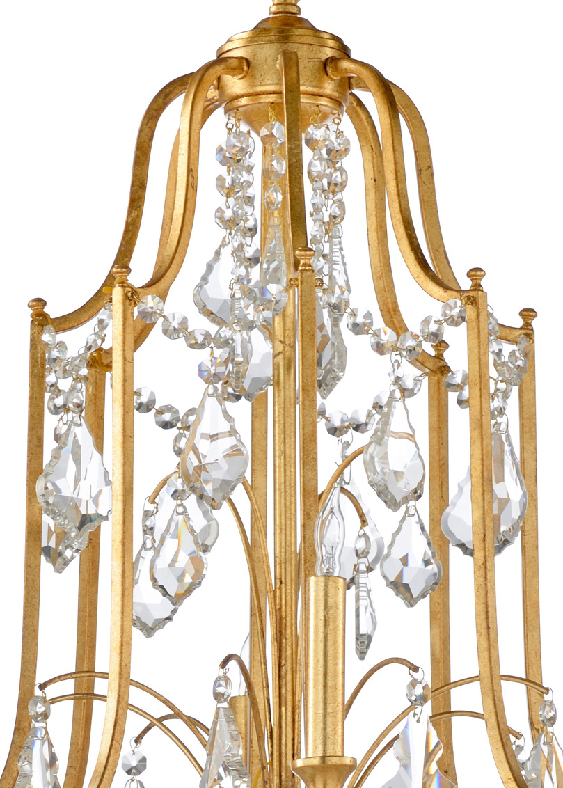 Wildwood Buckhead Chandelier with 12 Lights - Gold