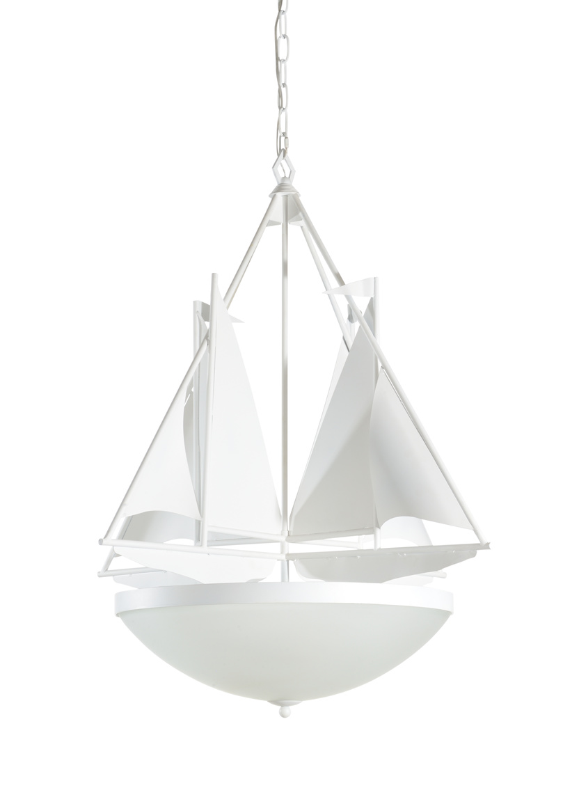 Wildwood Regatta Chandelier - White