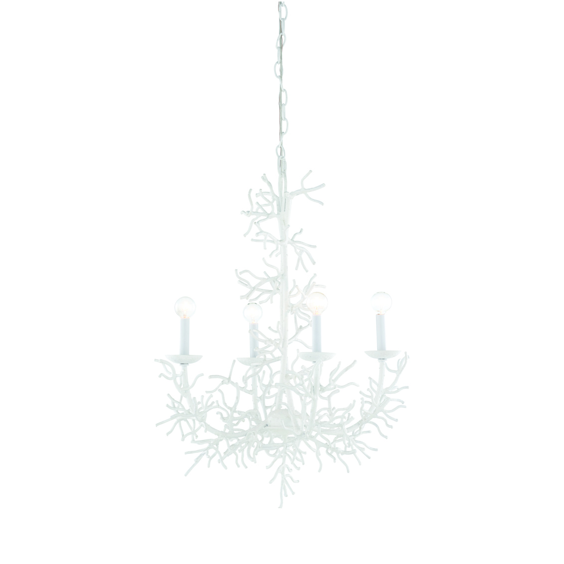 Wildwood Sea Breeze Small Chandelier - White