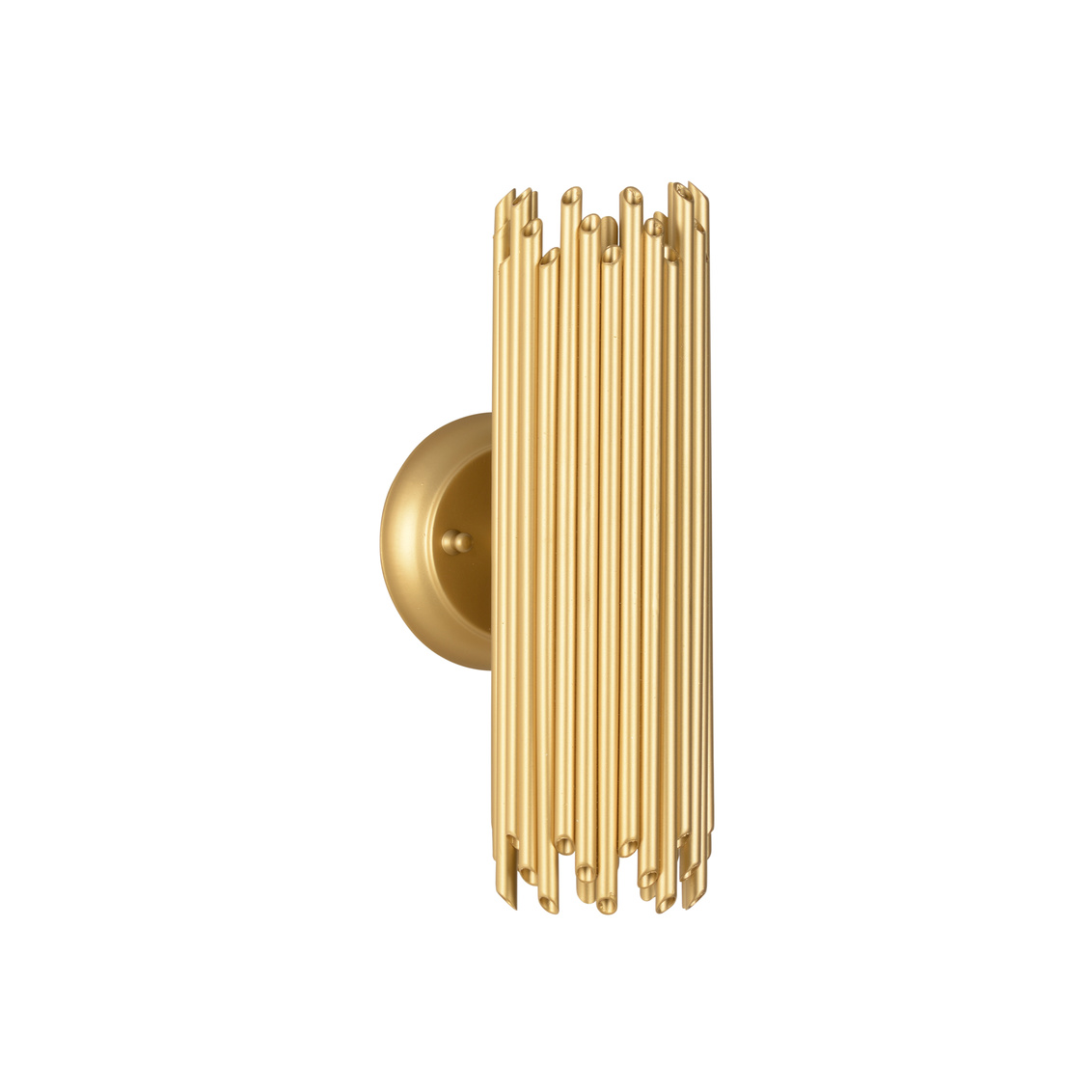 Wildwood - Baldwin 2 Lite Sconce in Matte Gold, Iron