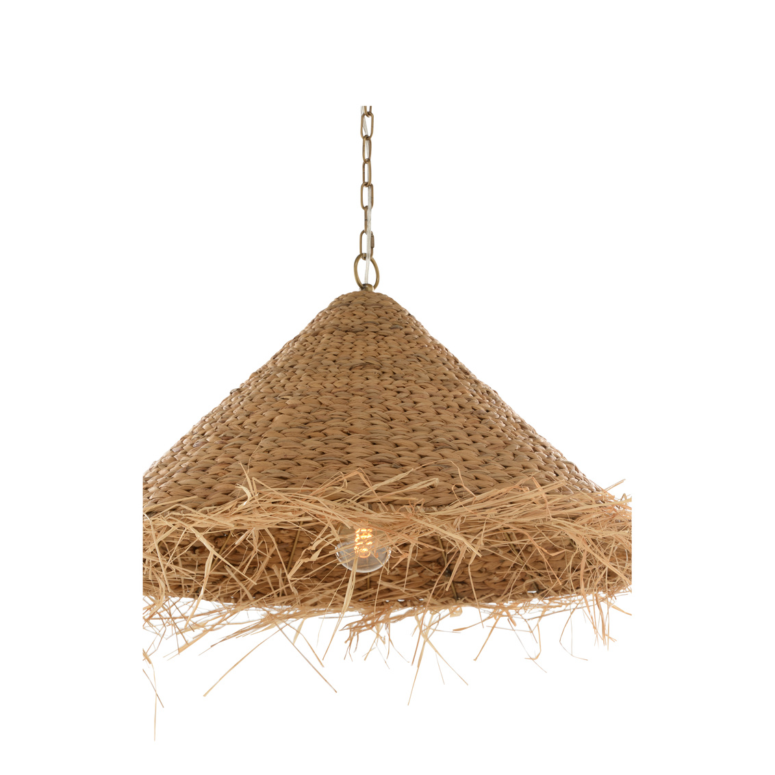 Wildwood - Mia Pendant in Natural, Rattan