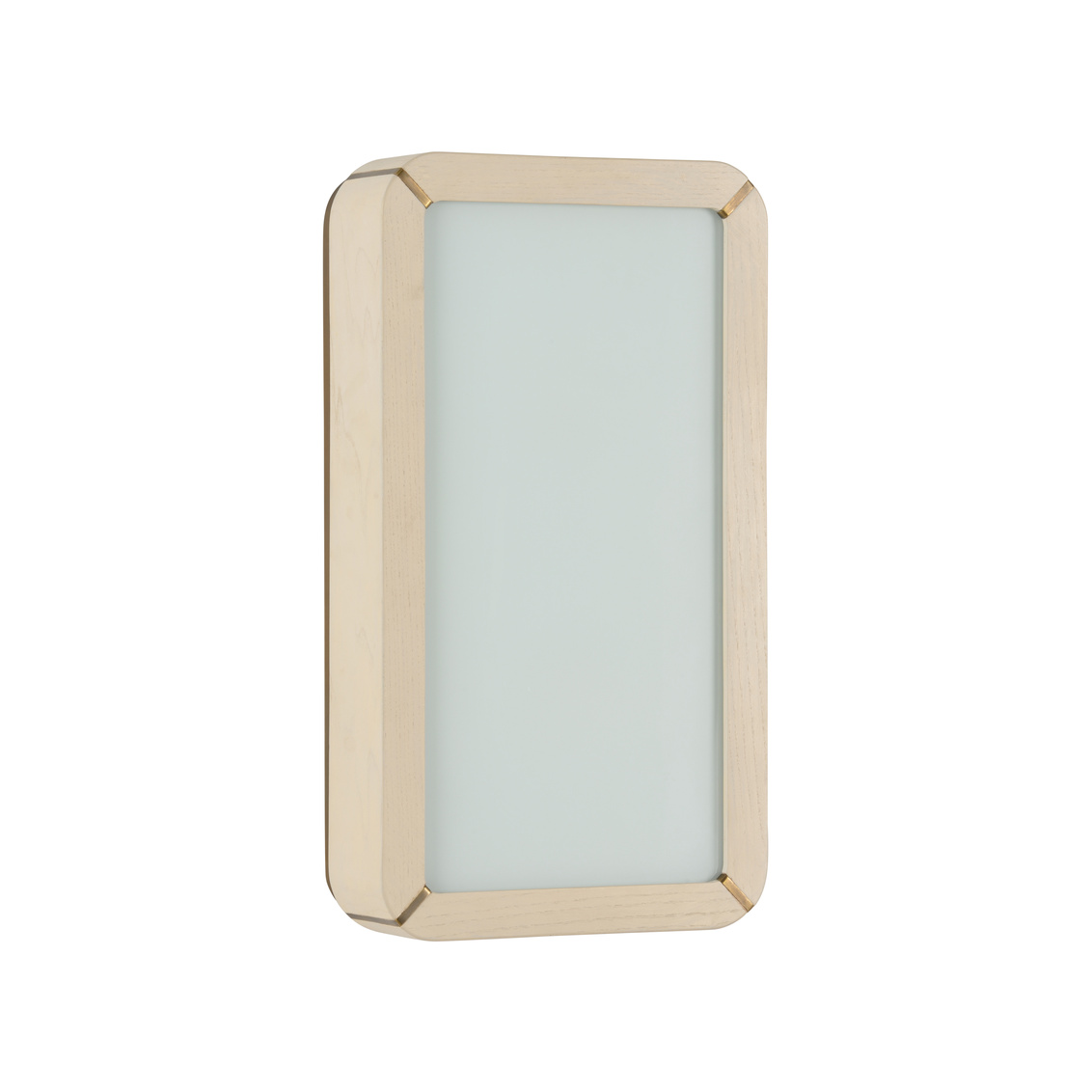 Wildwood - Oak Island Sconce in Taupe/Antique Brass/White Milk