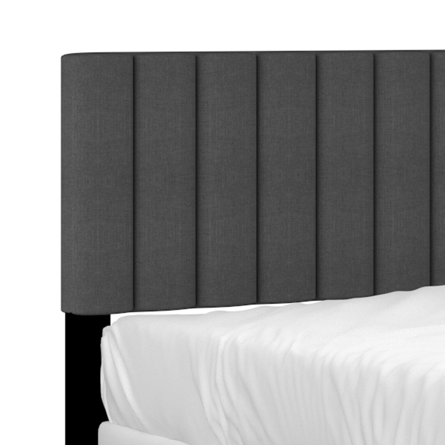 Worldwide Jedd 60" Queen Bed - Charcoal