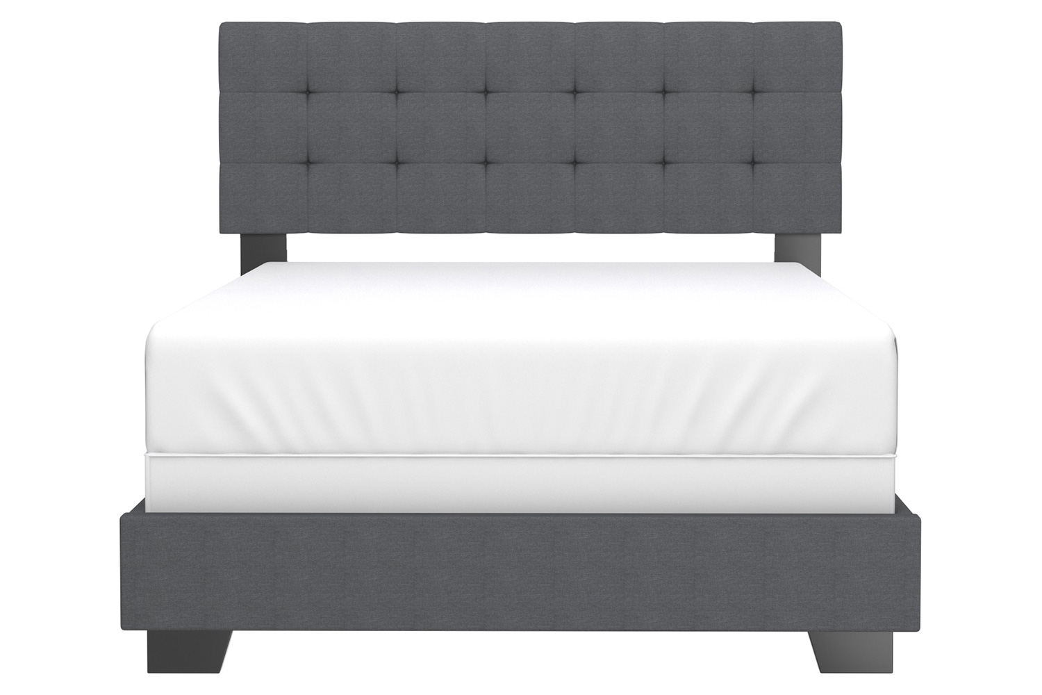 Worldwide™ Exton 54" Double Bed - Charcoal