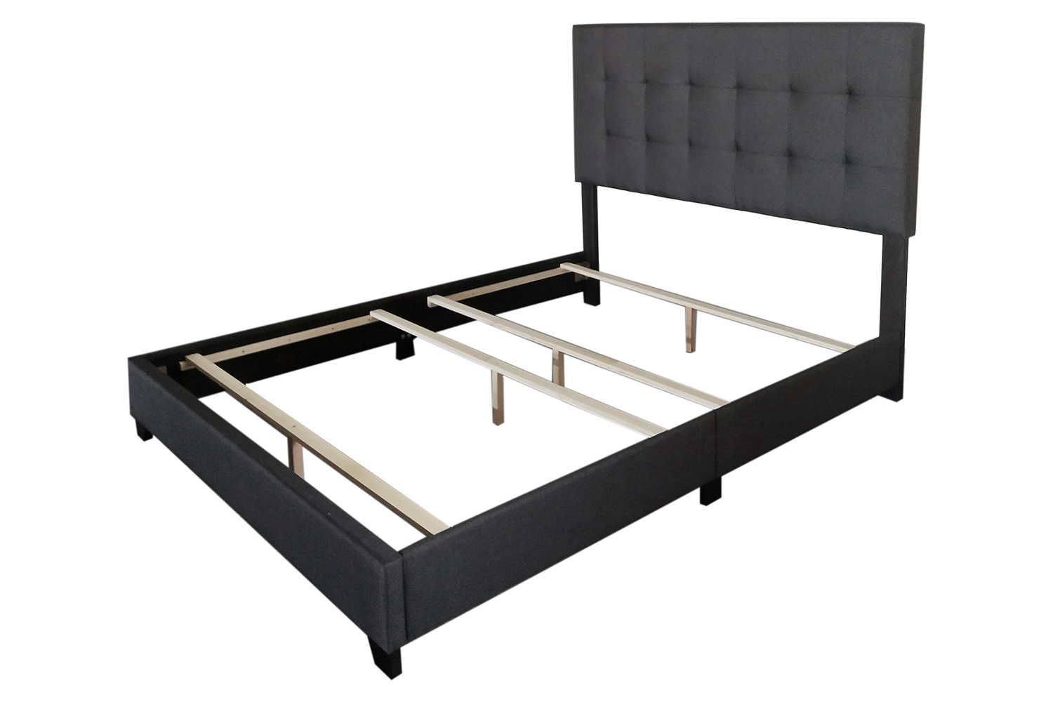 Worldwide™ Exton 54" Double Bed - Charcoal