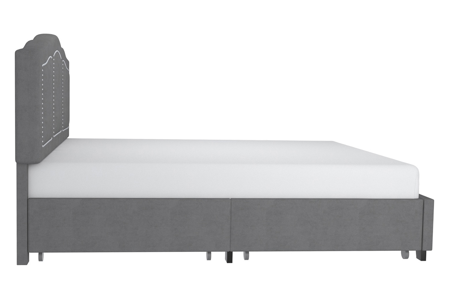 Worldwide - Diana 60" Queen Bed with Storage