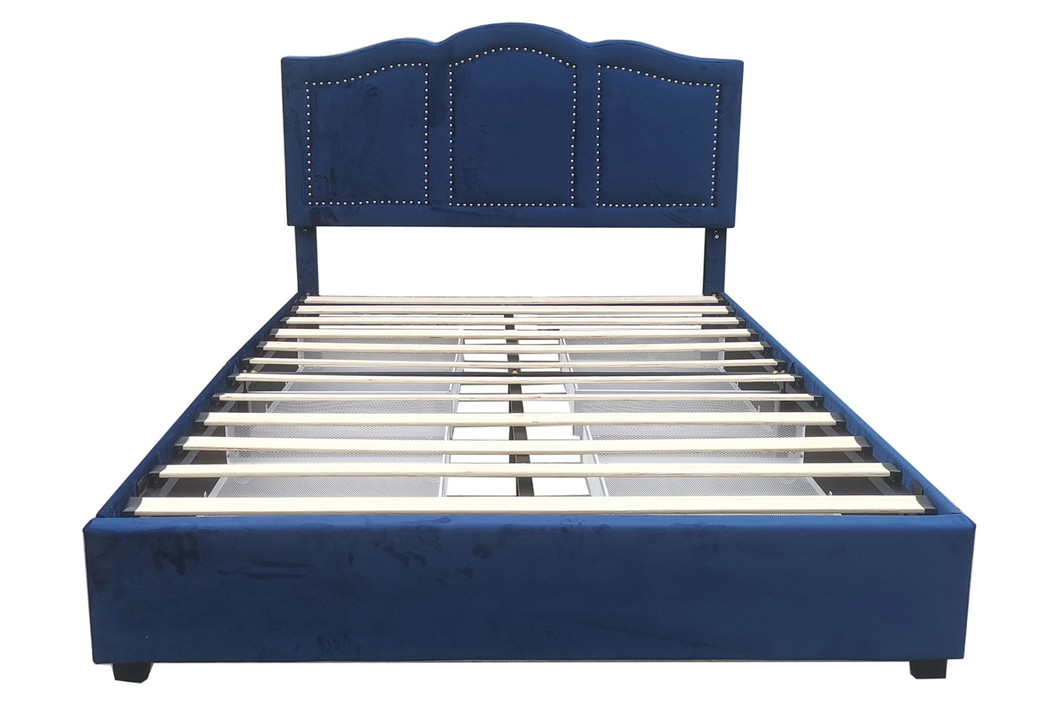 Worldwide Diana 60" Queen Bed with Storage - Blue