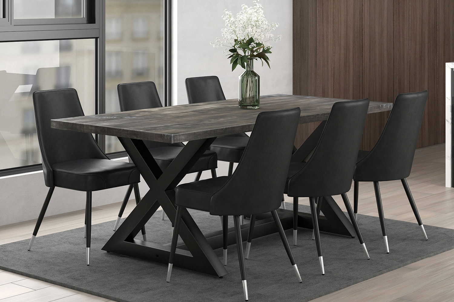 Worldwide - Zax Rectangular Dining Table