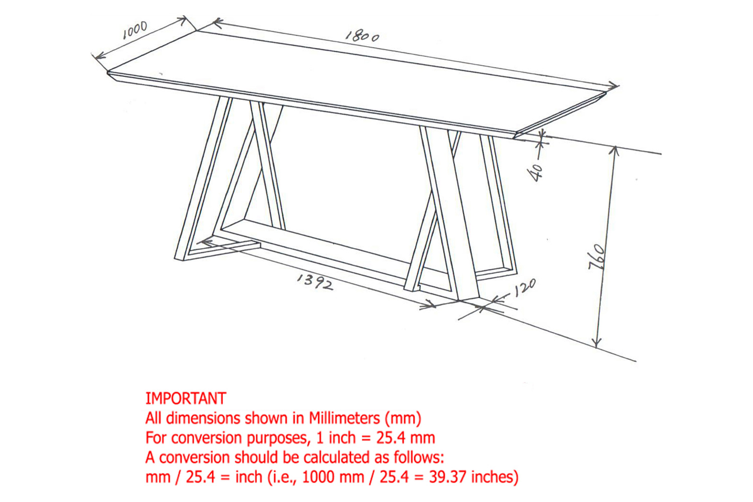 Worldwide - Drake Rectangular Dining Table in Walnut