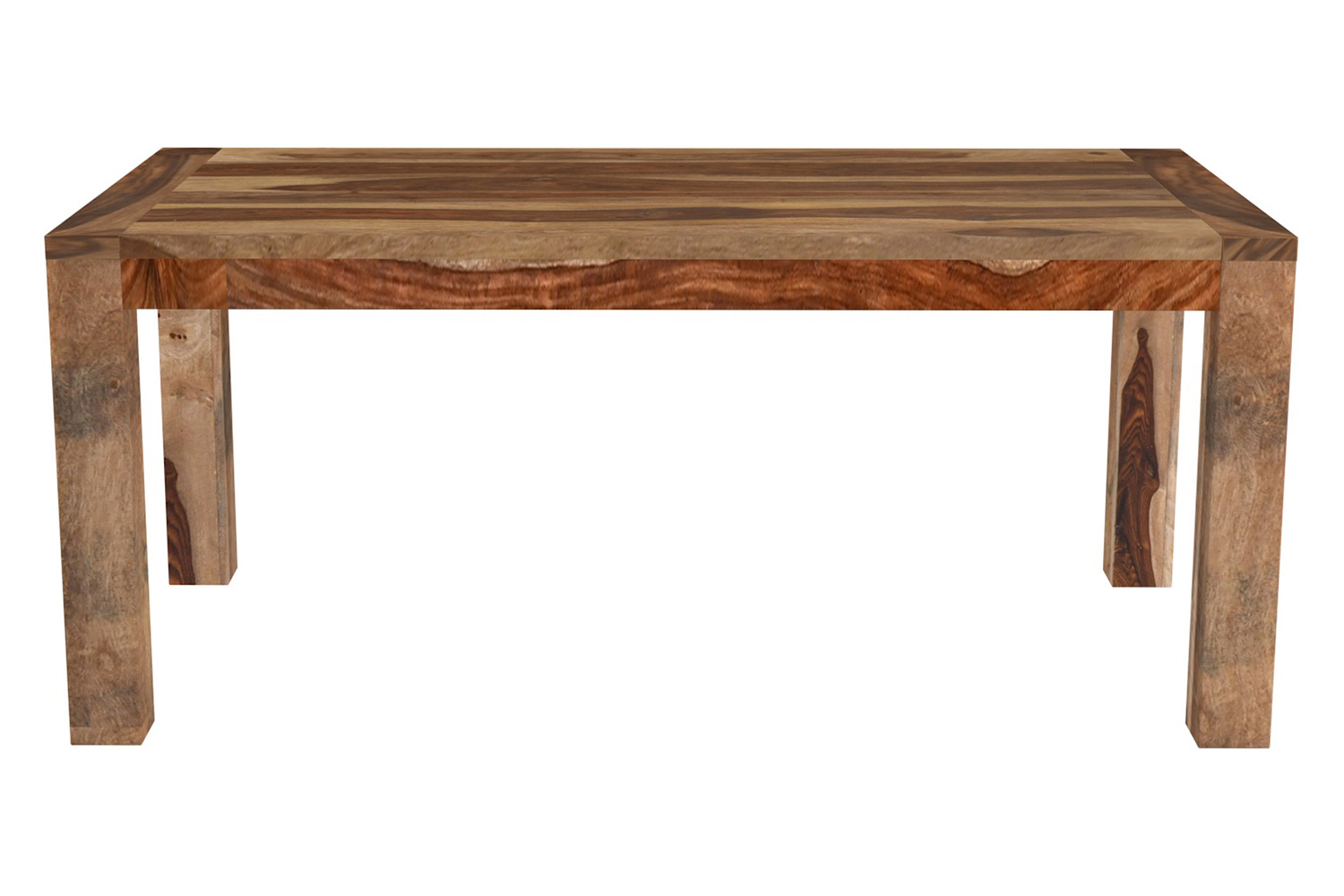 Worldwide - Krish Rectangular Dining Table in Dark Sheesham