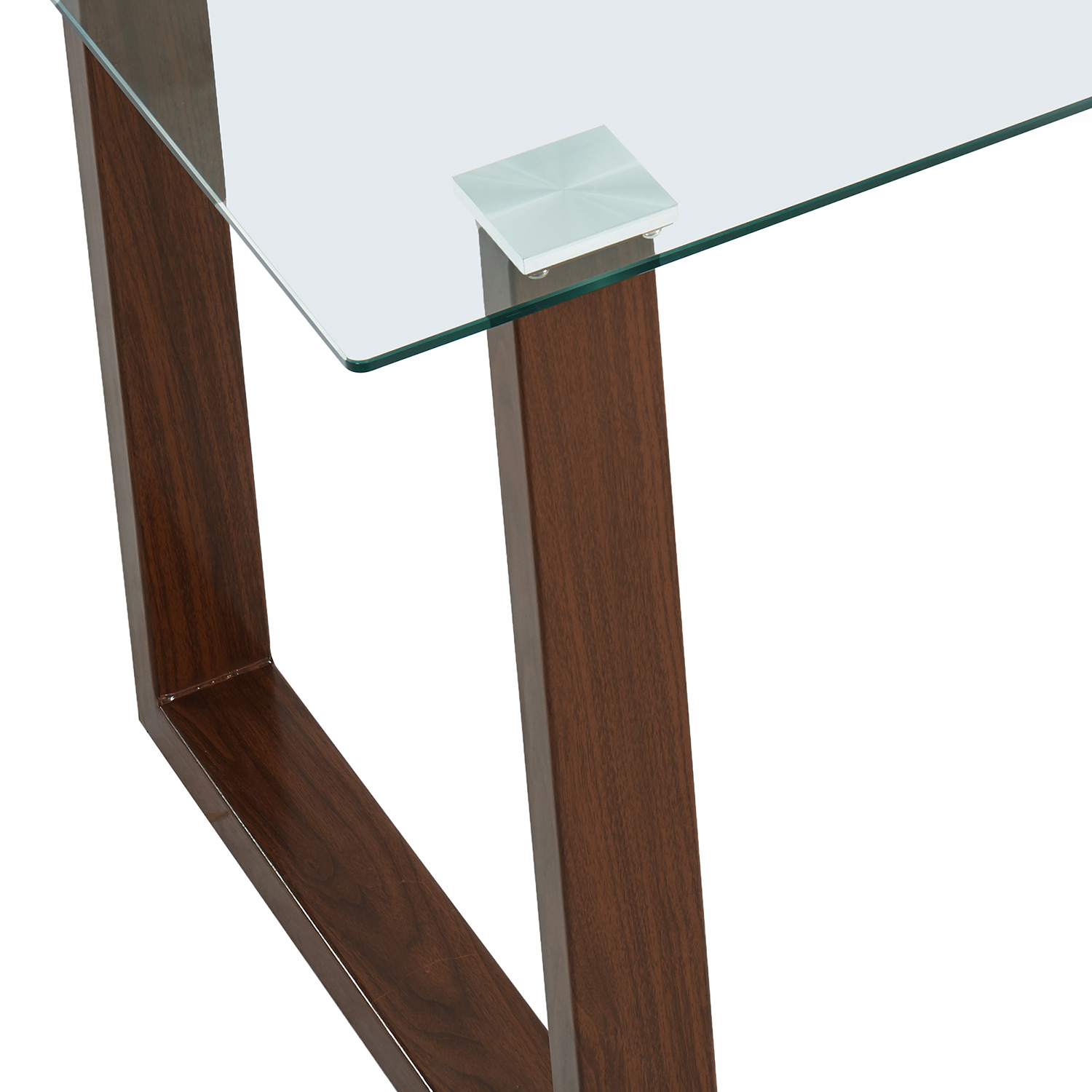 Worldwide Franco Rectangular Dining Table - Walnut