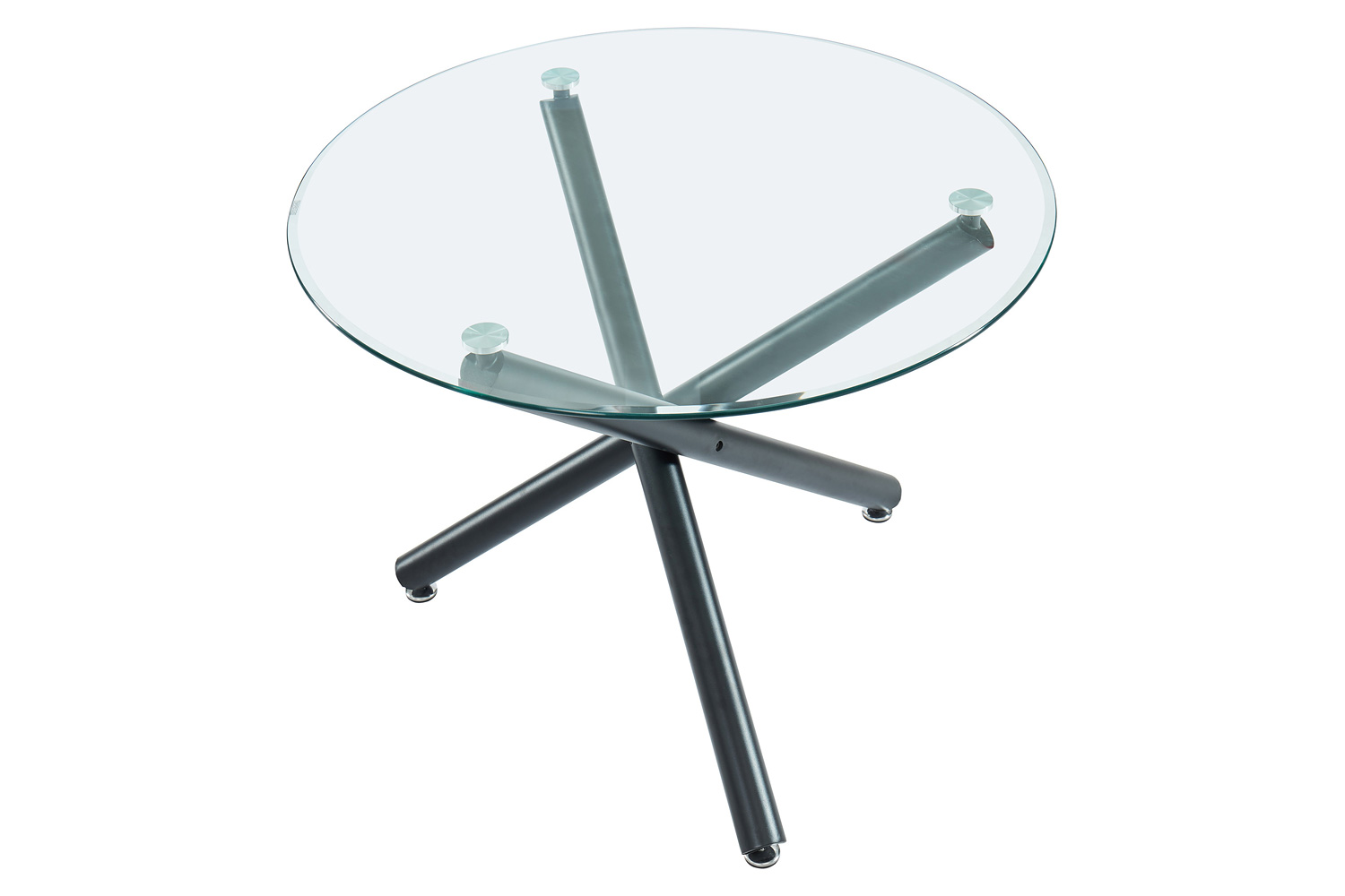 Worldwide - Suzette Round Dining Table in Black