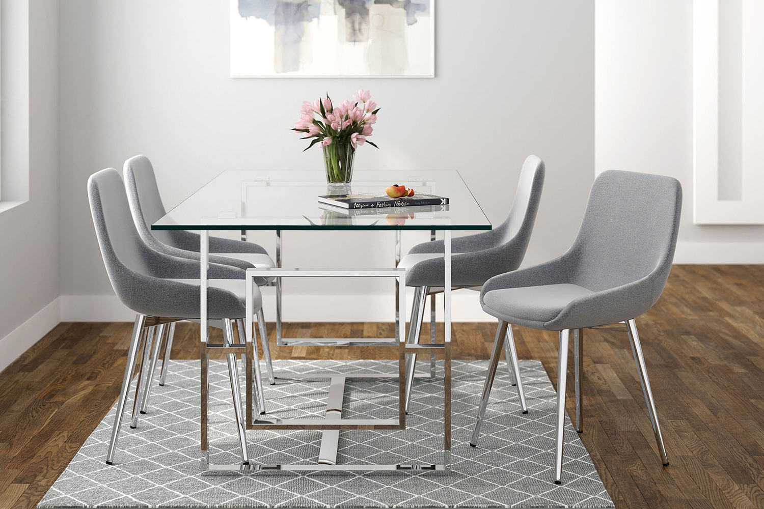 Worldwide - Eros Rectangular Dining Table