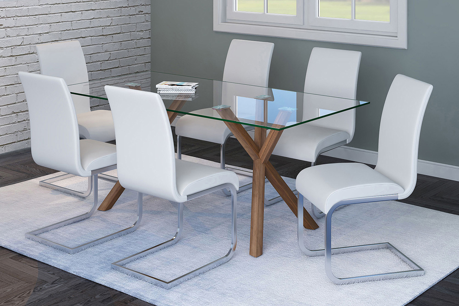 Worldwide - Stark Rectangular Dining Table