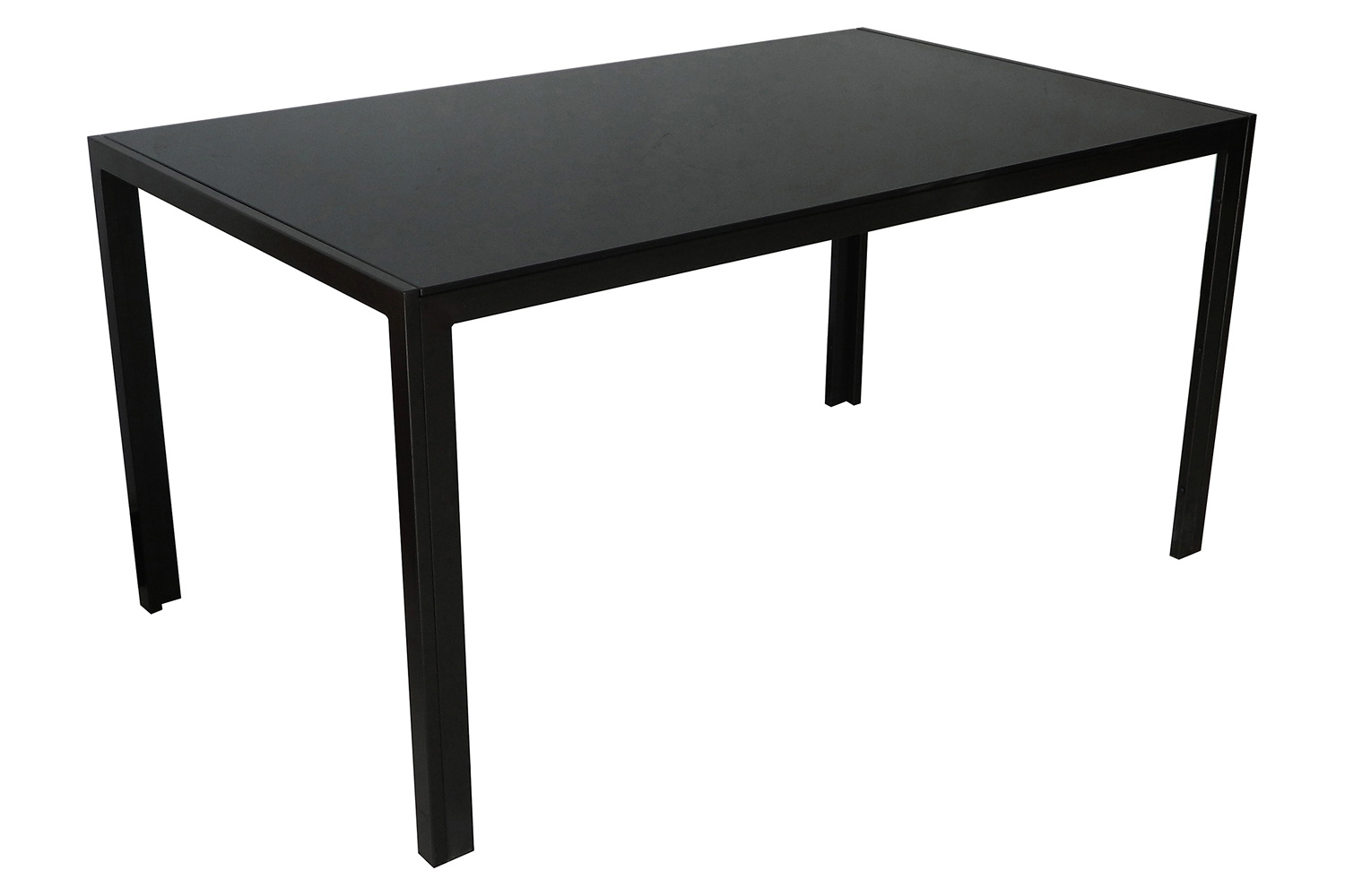 Worldwide - Contra Rectangular Dining Table in Black