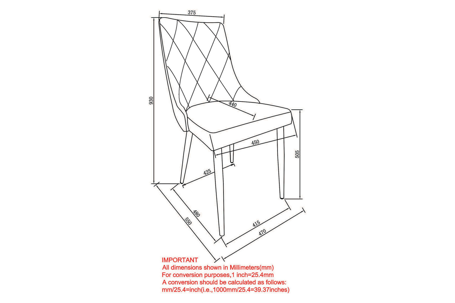 Worldwide Devo Side Chair Set of 2 - Light Gray/Chrome