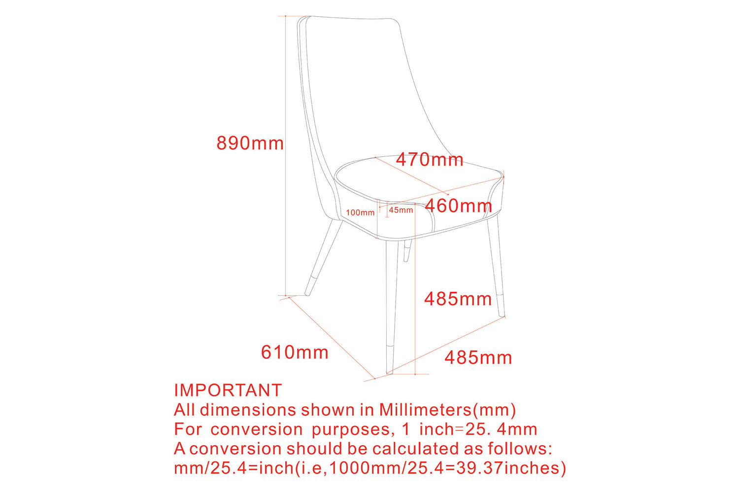 Worldwide Silvano Side Chair Set of 2 - Vintage Light Gray/Black